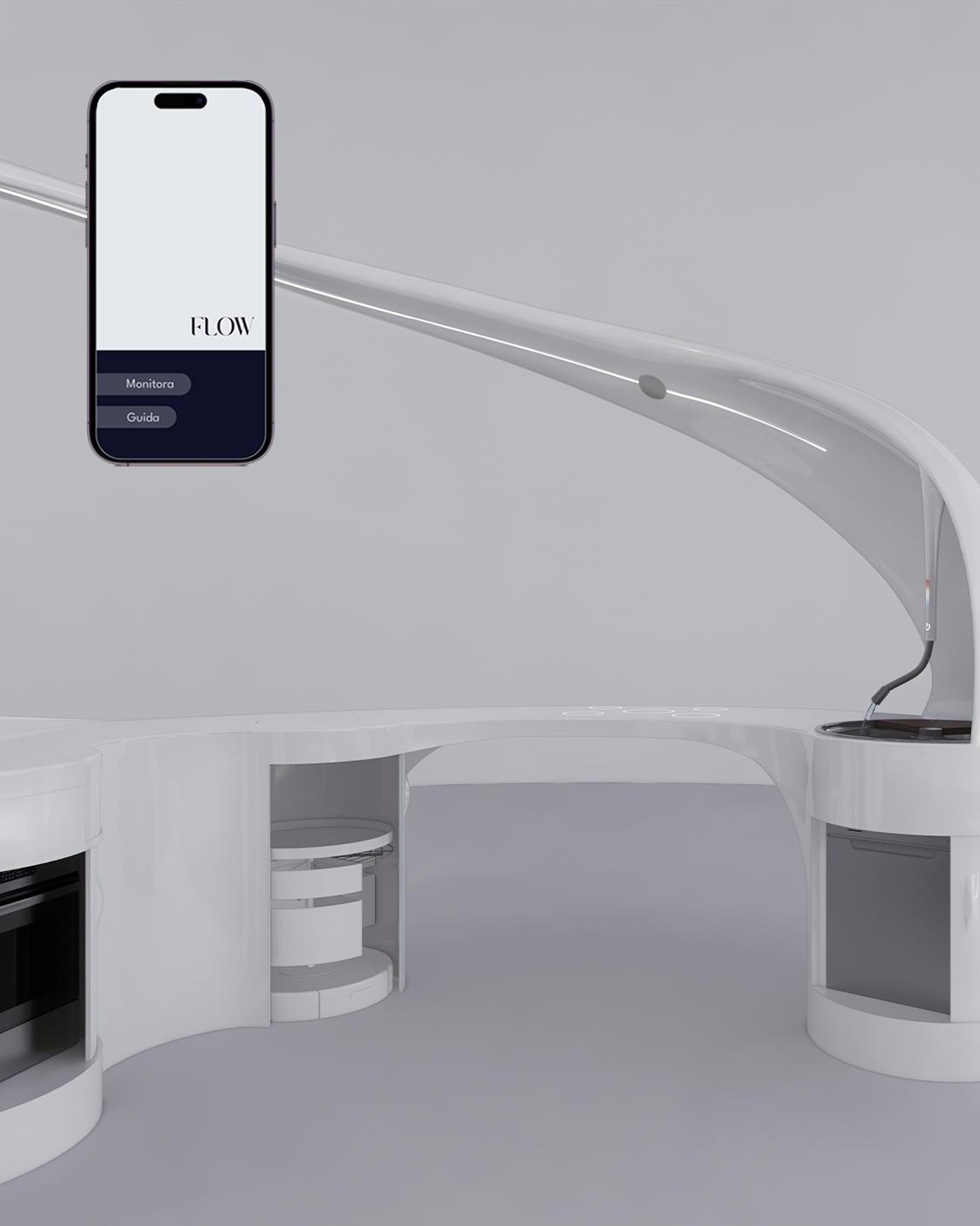 Interfaccia smart e componente mobile del progetto Flow